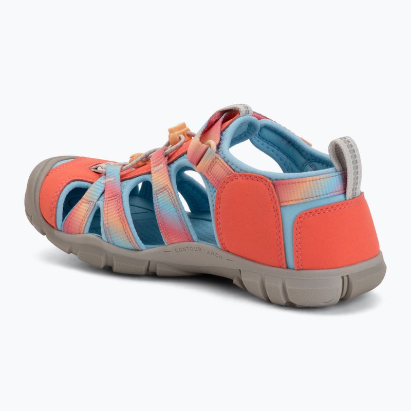 Junior's sandals KEEN Seacamp II CNX ombre pink lemonade 3