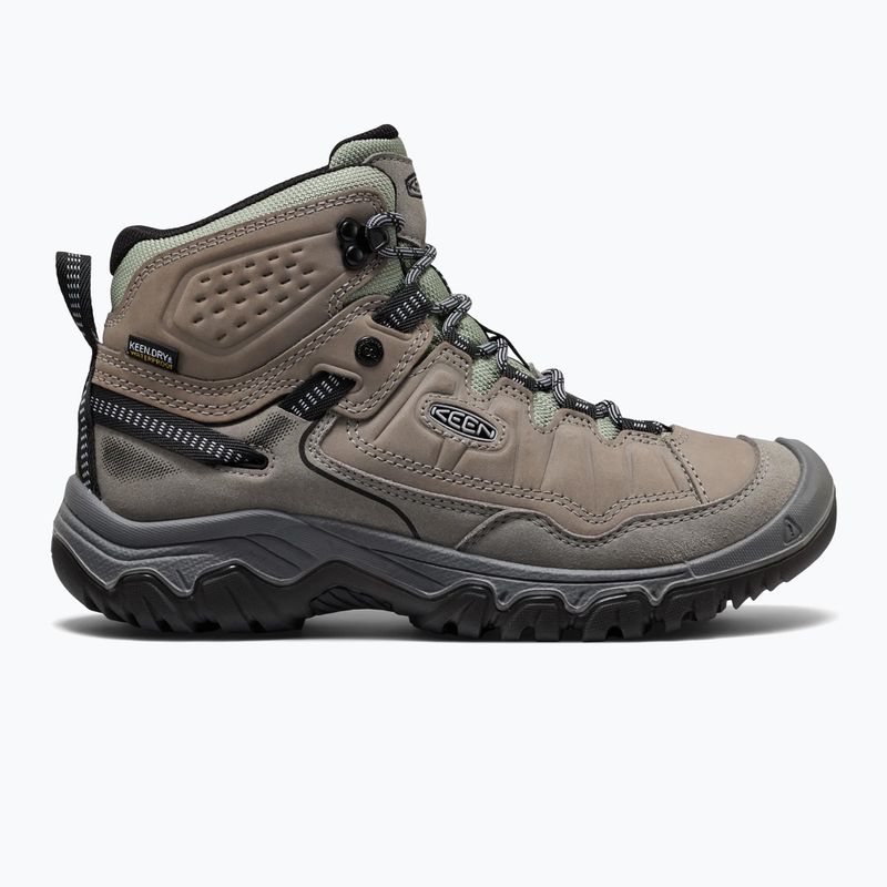 Women's trekking boots KEEN Targhee IV Mid Wp grey/lily pad 2