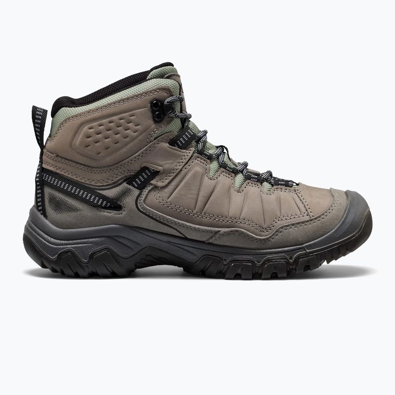 Women's trekking boots KEEN Targhee IV Mid Wp grey/lily pad 3