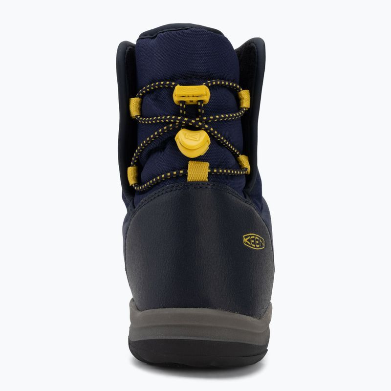 Snow boots KEEN Puffrider Wp naval academy/mango mint 6