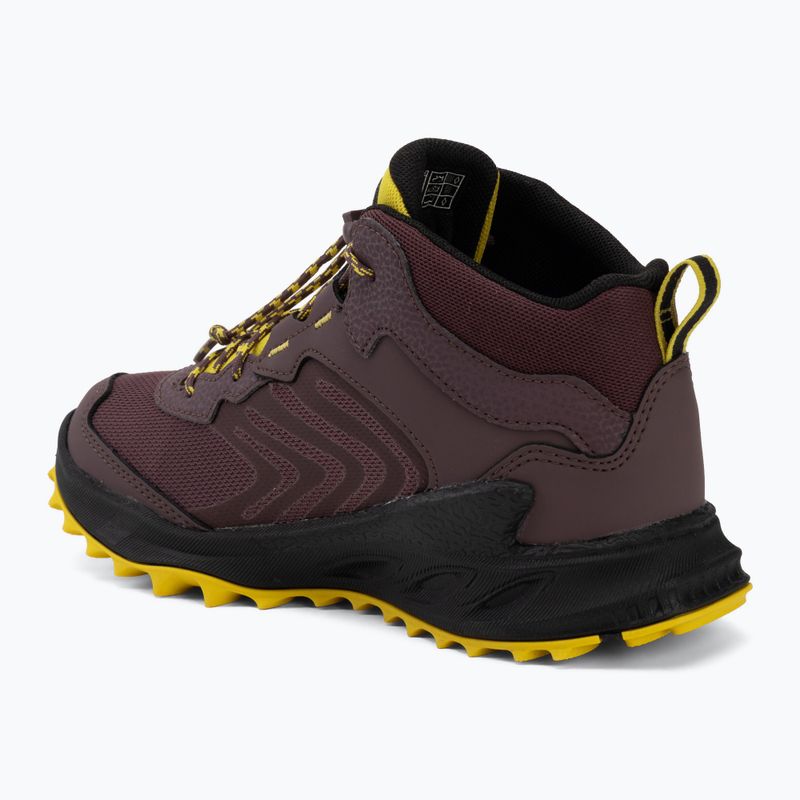 Children's trekking boots KEEN Zionic Mid Wp huckleberry/mango mint 3