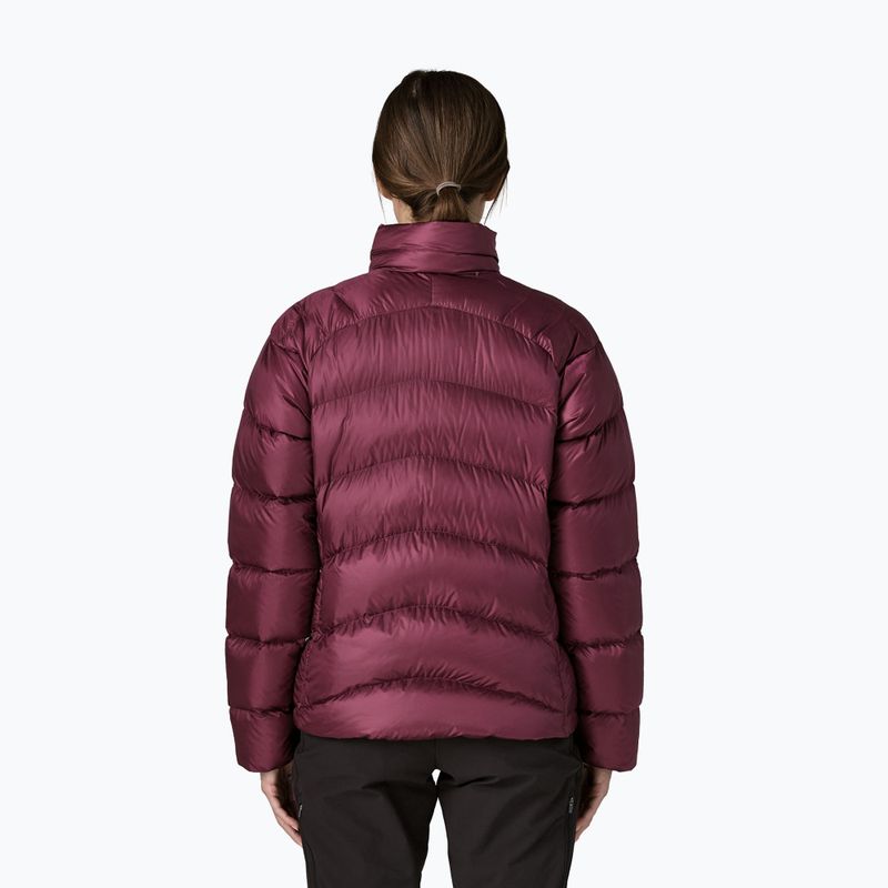 Women's down jacket Patagonia Fitz Roy Down berry fig 2