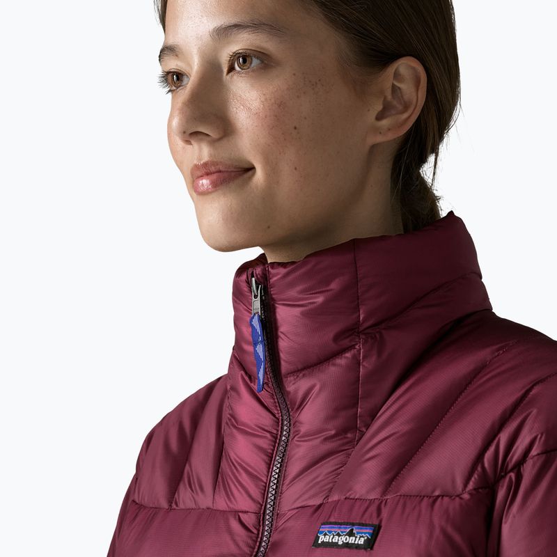 Women's down jacket Patagonia Fitz Roy Down berry fig 4