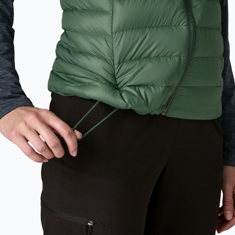 Women's gilet Patagonia Down Sweater canopy green 5