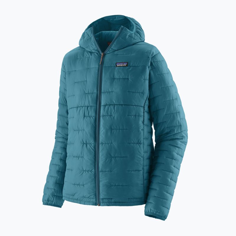 Men's insulated jacket Patagonia Micro Puff Hoody glacial blue 2