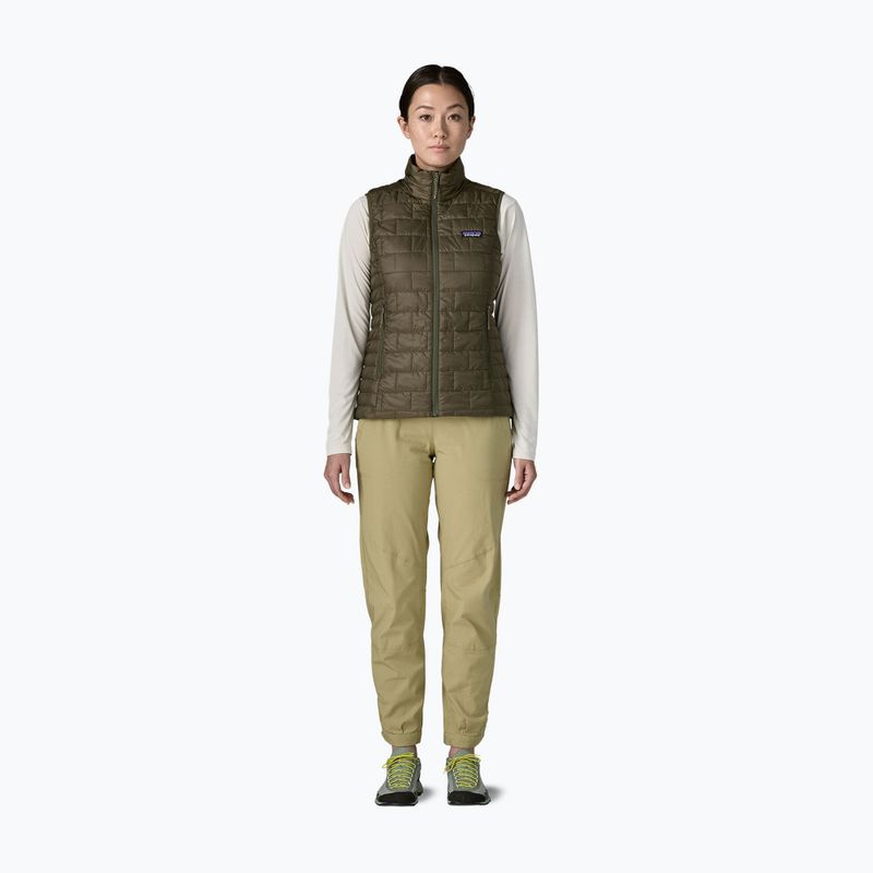 Women's gilet Patagonia Nano Puff basin green 2