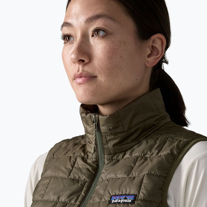 Women's gilet Patagonia Nano Puff basin green 5