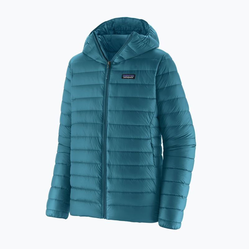 Men's down jacket Patagonia Down Sweater Hoody glacial blue 10