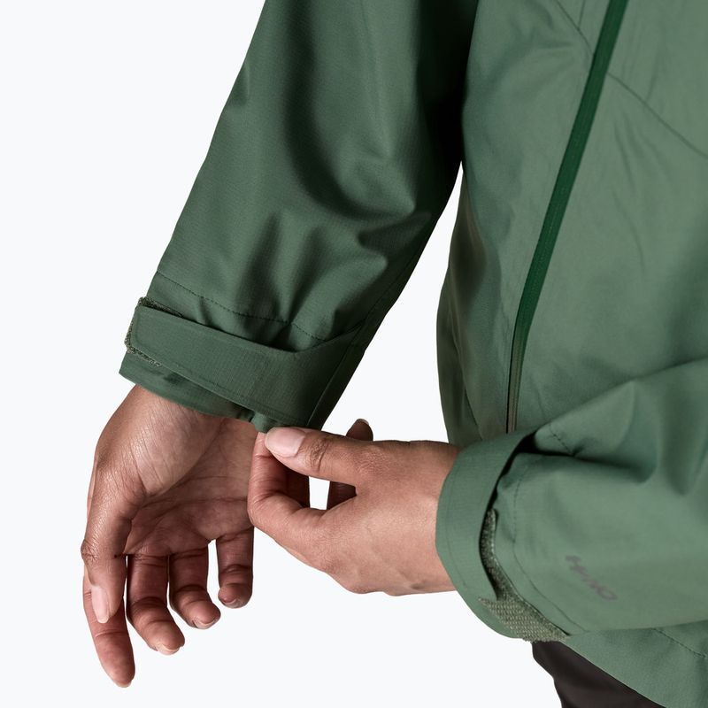 Women's rain jacket Patagonia Insulated Boulder Fork Rain canopy green 6