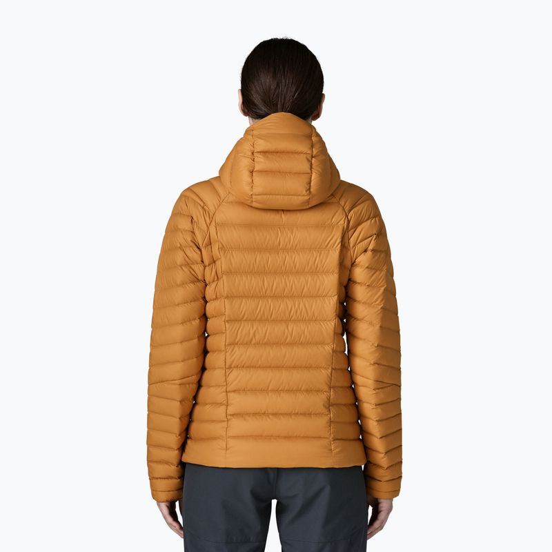 Women's down jacket Patagonia Down Sweater Hoody cinnamon brown 3