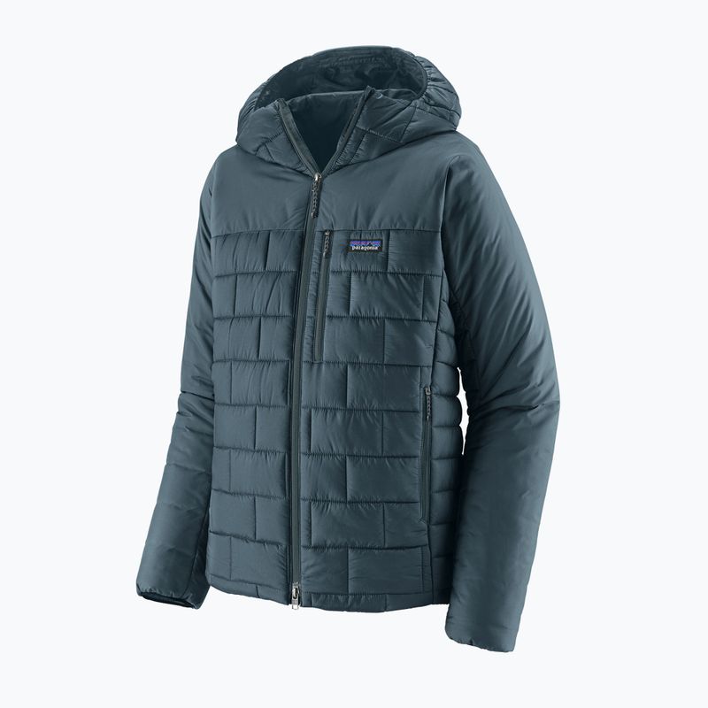 Men's insulated jacket Patagonia Hi-Loft Nano Puff Hoody summit blue 5