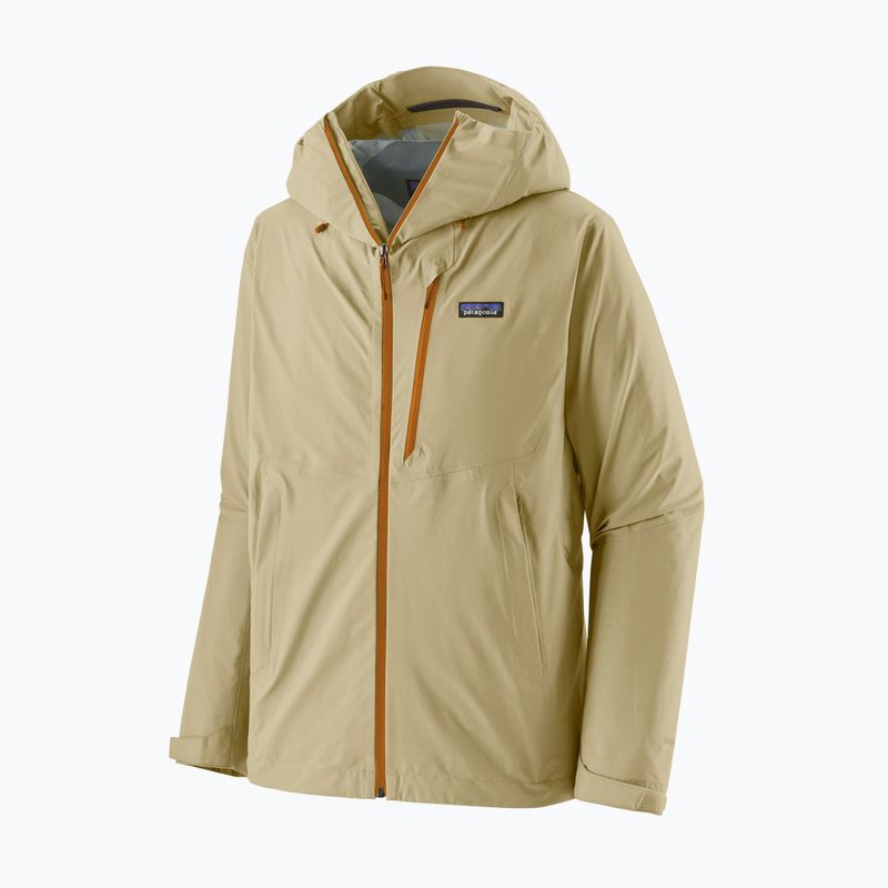 Men's rain jacket Patagonia Granite Crest weathered stone 2
