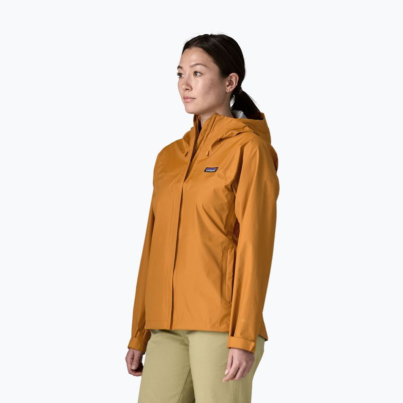 Women's rain jacket Patagonia Torrentshell 3L Rain cinnamon brown 3