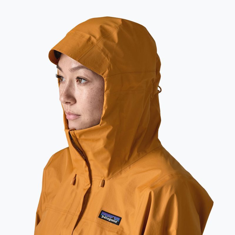 Women's rain jacket Patagonia Torrentshell 3L Rain cinnamon brown 4