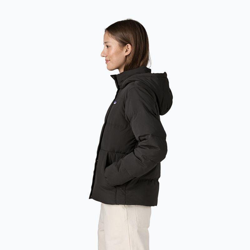 Women's down jacket Patagonia Sisar Down Hoody black 3