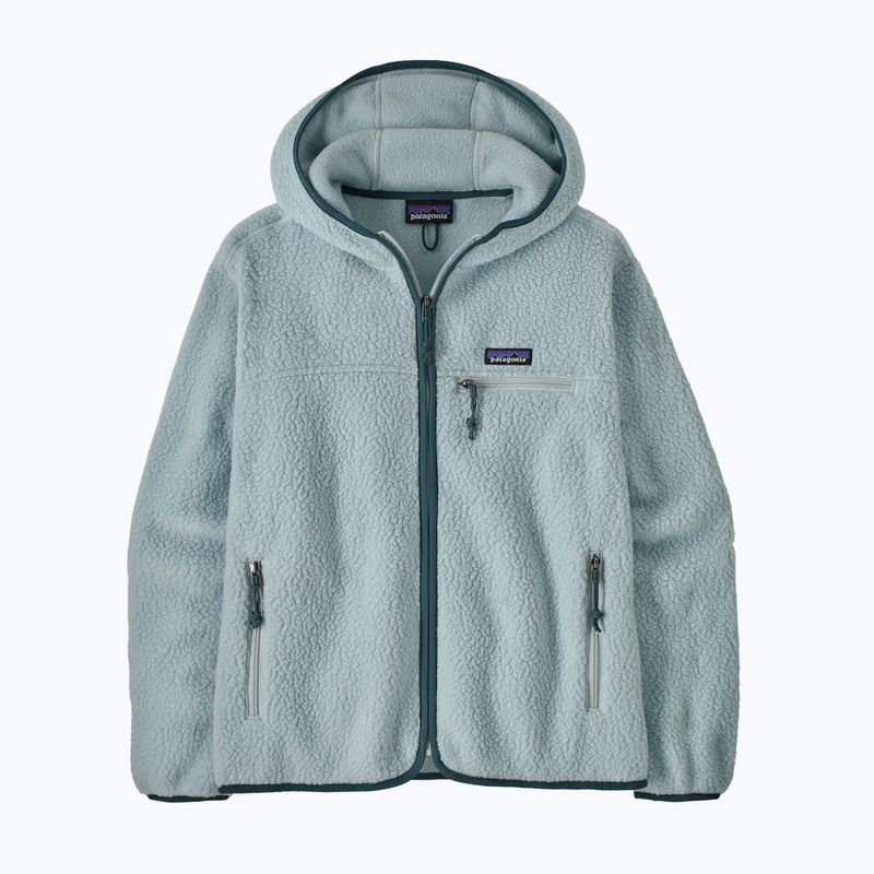 Women's fleece sweatshirt Patagonia Retro Pile Hoody virtually blue 2