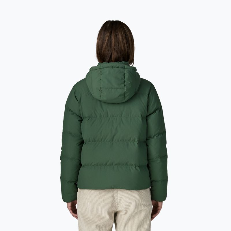 Women's down jacket Patagonia Sisar Down Hoody canopy green 3