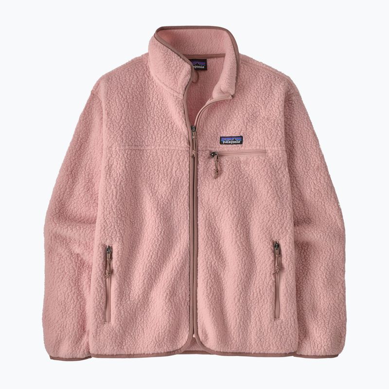 Women's fleece sweatshirt Patagonia Retro Pile fuzzy mauve 2