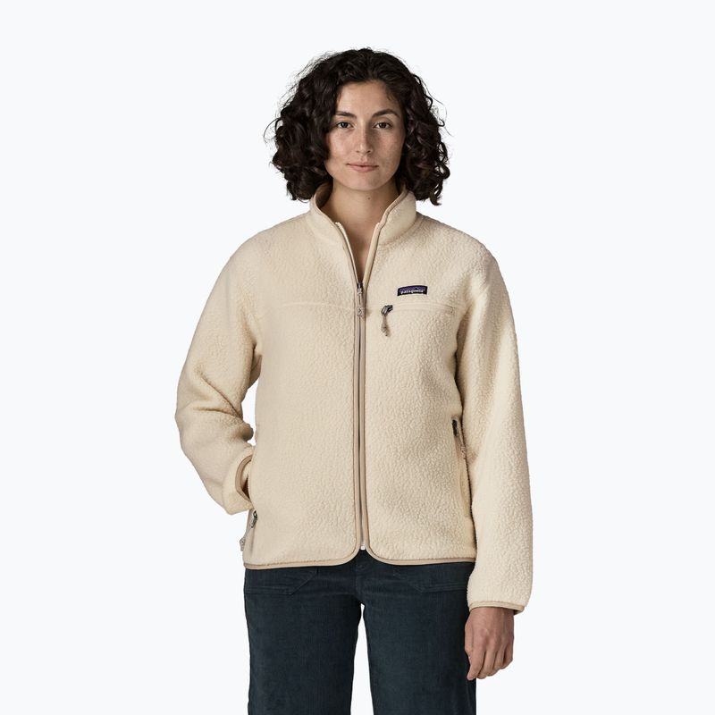 Women's fleece sweatshirt Patagonia Retro Pile natural