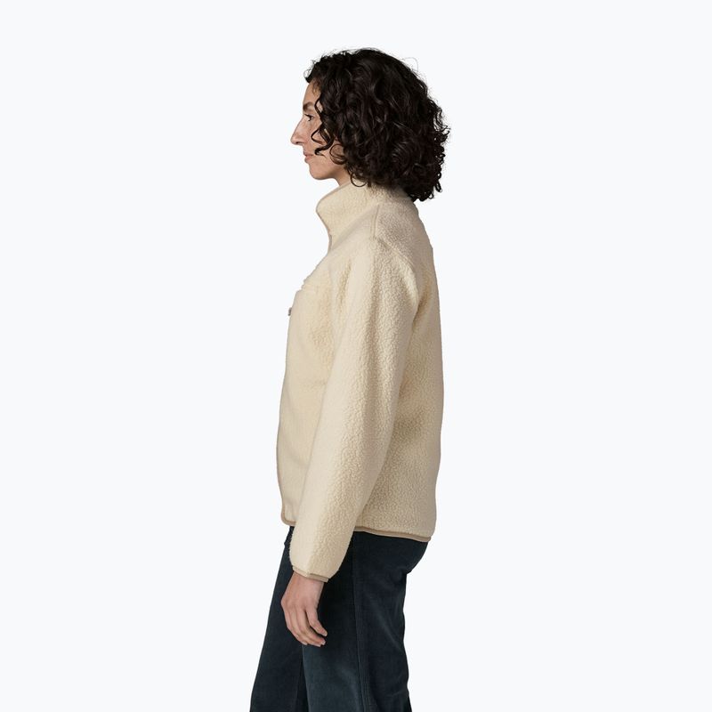 Women's fleece sweatshirt Patagonia Retro Pile natural 3