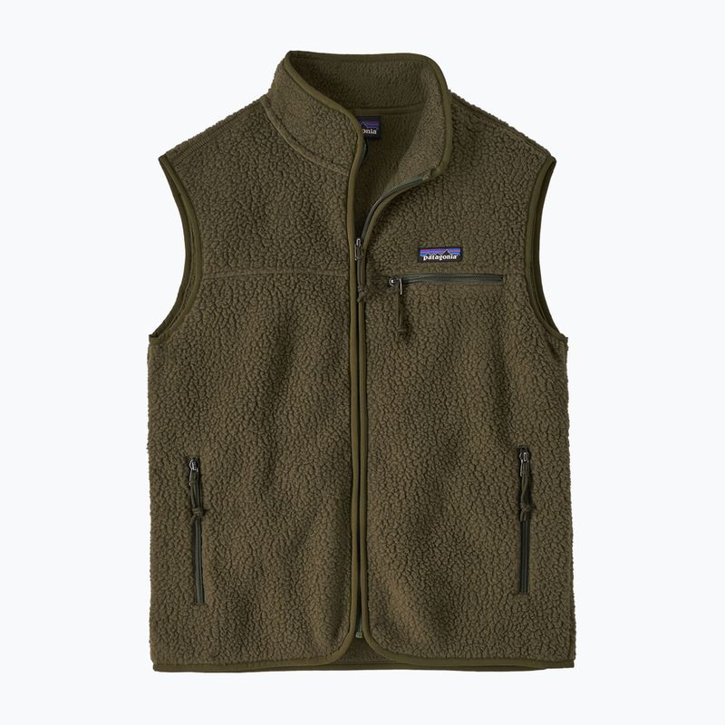 Women's gilet Patagonia Retro Pile basin green 5