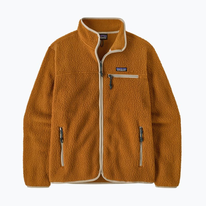 Men's fleece sweatshirt Patagonia Retro Pile cinnamon brown 5