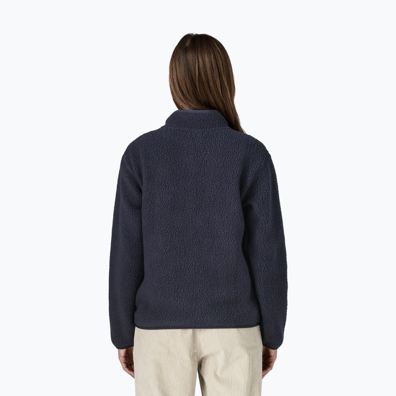 Women's fleece sweatshirt Patagonia Retro Pile Marsupial sunken blue 2