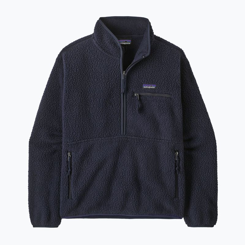 Women's fleece sweatshirt Patagonia Retro Pile Marsupial sunken blue 7