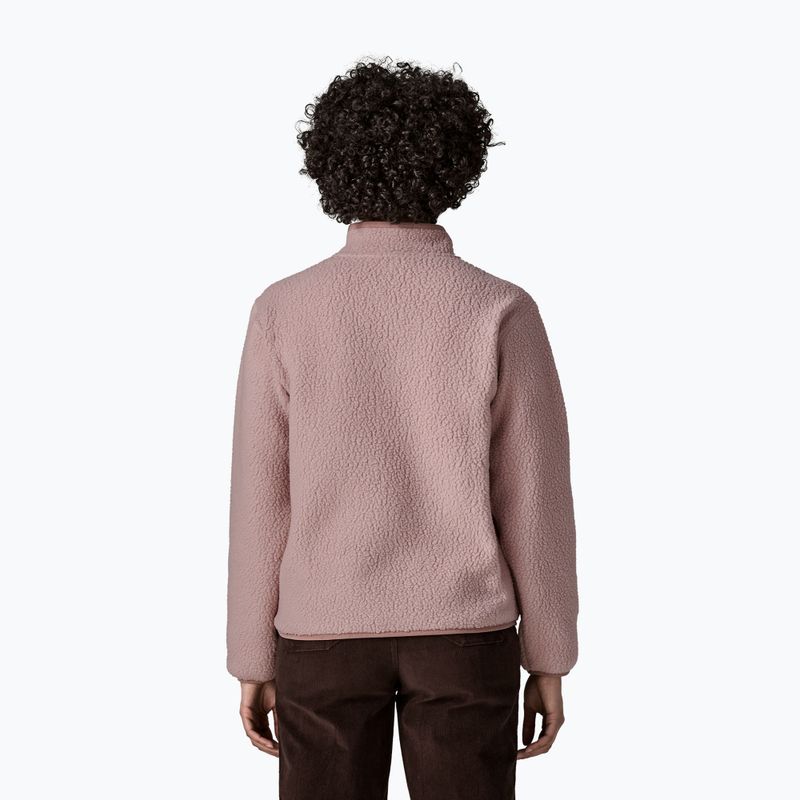 Women's fleece sweatshirt Patagonia Retro Pile Marsupial stingray mauve 2