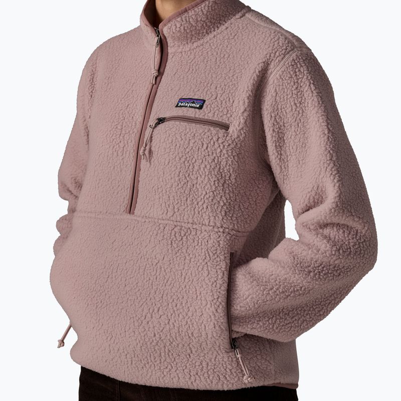 Women's fleece sweatshirt Patagonia Retro Pile Marsupial stingray mauve 4