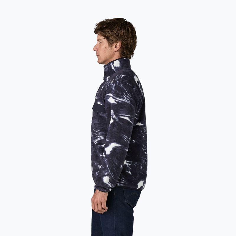 Men's fleece sweatshirt Patagonia Lightweight Synchilla Snap-T Pullover polar breeze: sunken blue 3