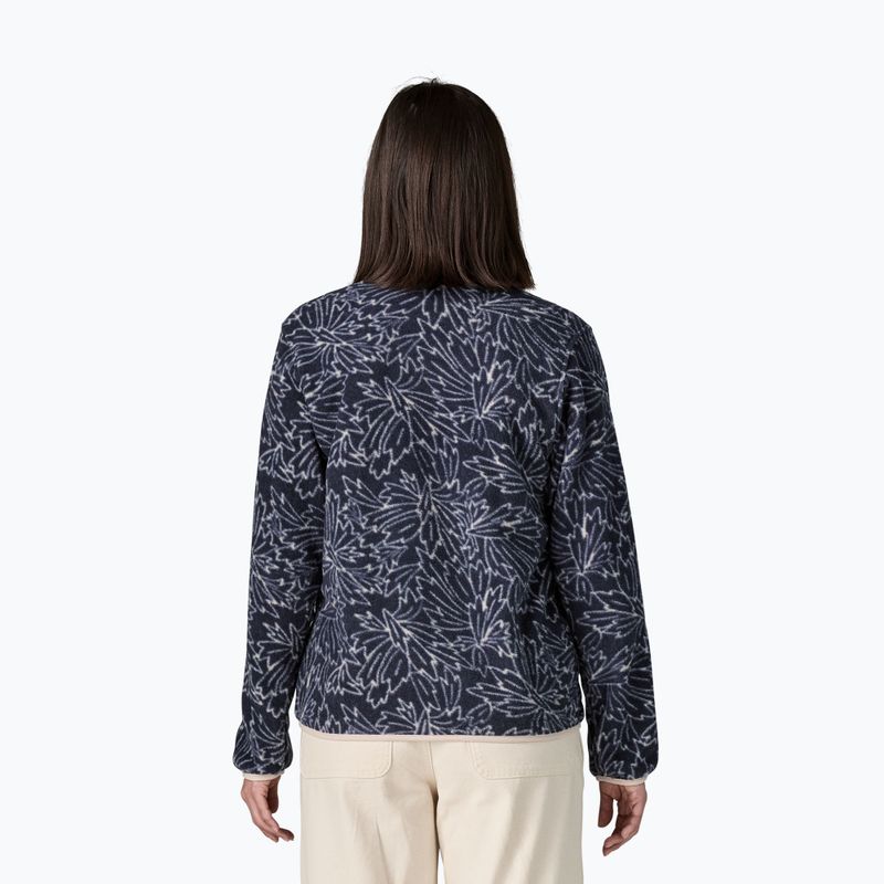 Women's fleece sweatshirt Patagonia Lightweight Synchilla Snap-T Pullover smudge: smolder blue 2