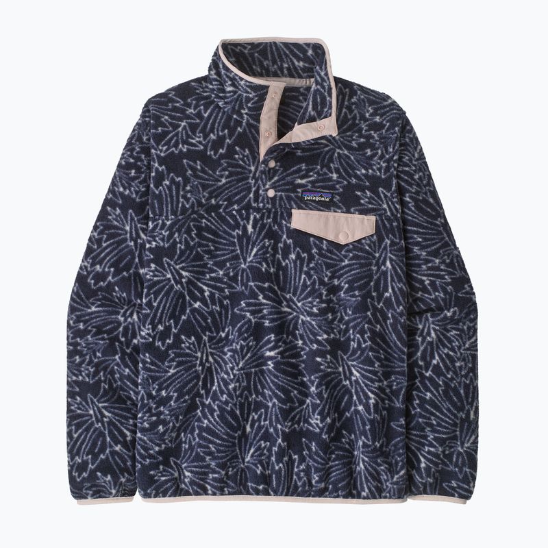 Women's fleece sweatshirt Patagonia Lightweight Synchilla Snap-T Pullover smudge: smolder blue 6