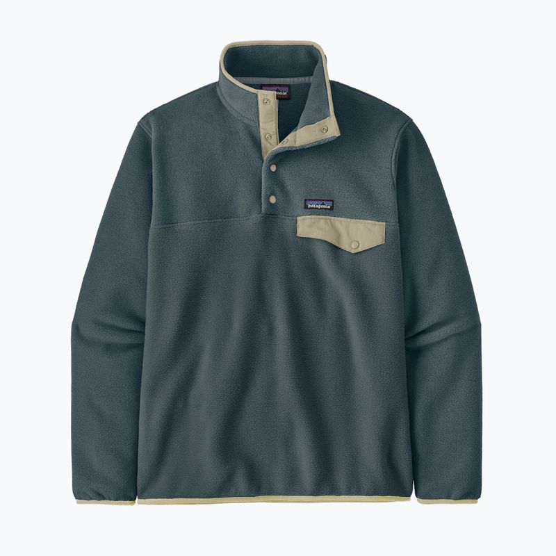 Men's fleece sweatshirt Patagonia Lightweight Synchilla Snap-T Pullover summit blue 5