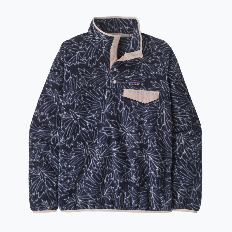 Women's fleece sweatshirt Patagonia Lightweight Synchilla Snap-T Pullover saxifrage: sunken blue 6