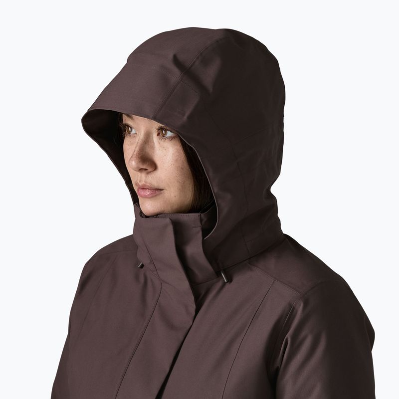 Women's 3-in-1 jacket Patagonia Tres 3-in-1 Parka den brown 5