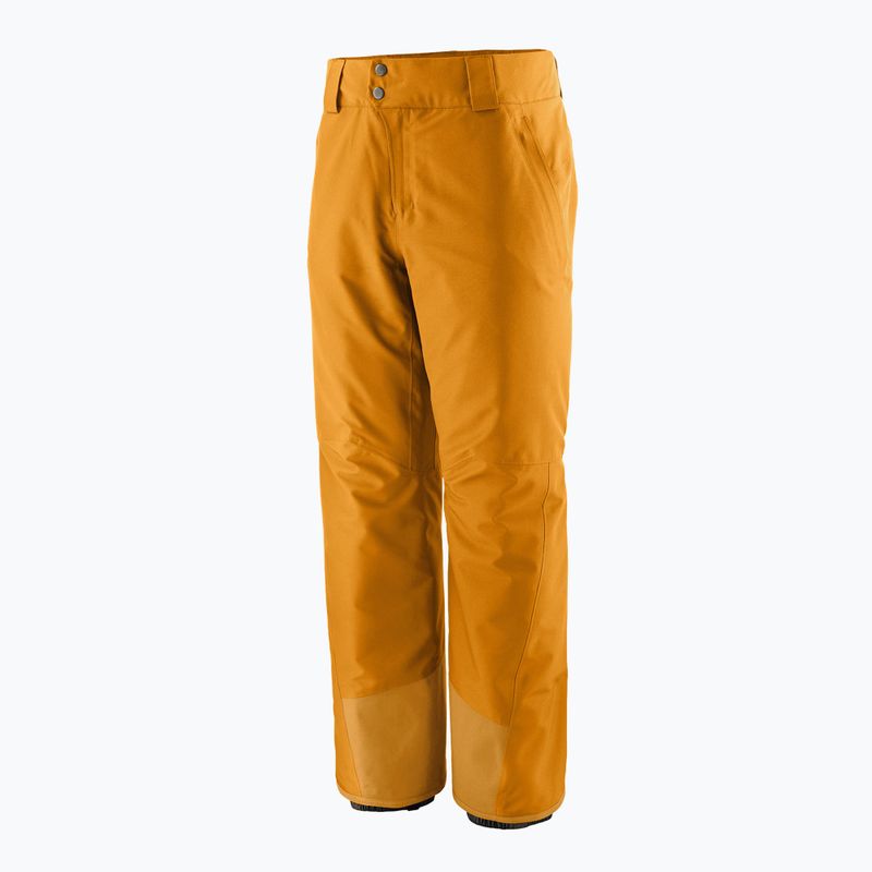 Men's ski trousers Patagonia Insulated Powder Town - Regular cinnamon brown