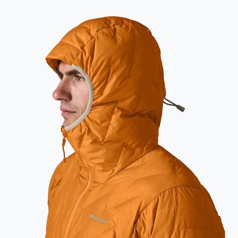 Down jacket Patagonia Durable Down Hoody autumn orange 7