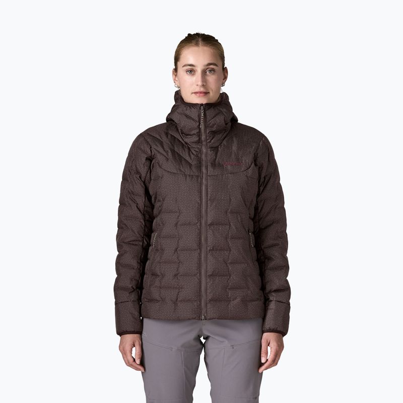 Women's insulated jacket Patagonia Durable Down Hoody den brown