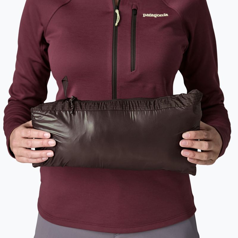 Women's insulated jacket Patagonia Durable Down Hoody den brown 10
