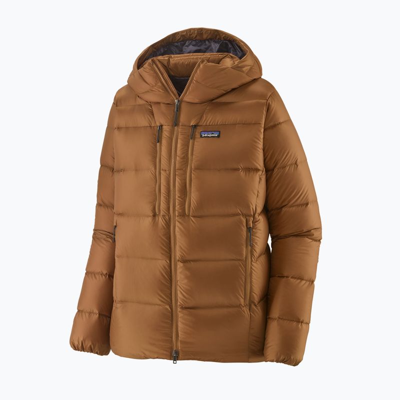 Men's down jacket Patagonia Fitz Roy Down Hoody deer brown 5