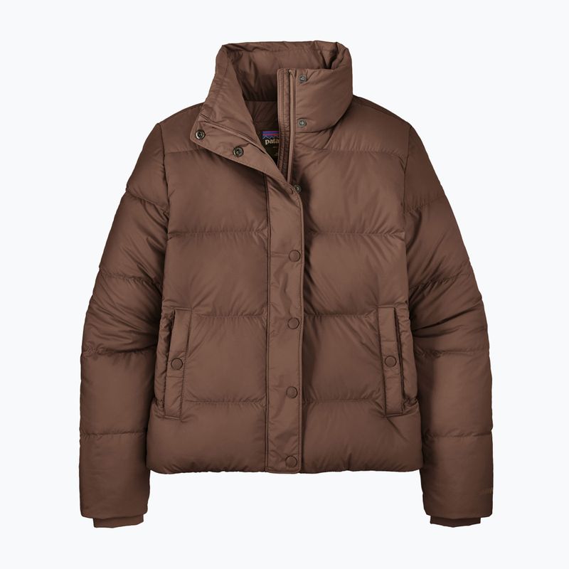 Women's down jacket Patagonia Silent Down bermbrown 4