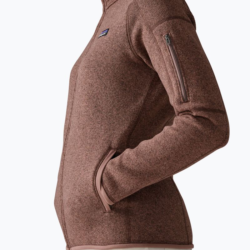 Women's trekking sweatshirt Patagonia Better Sweater moonrise taupe 4
