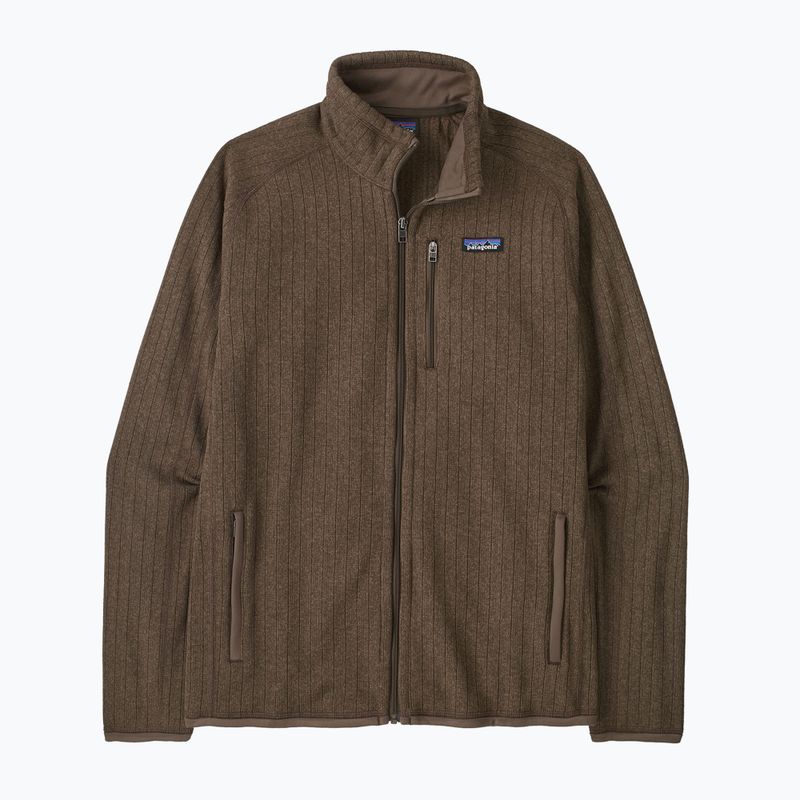 Men's trekking sweatshirt Patagonia Better Sweater Fleece marlow brown rib knit 8