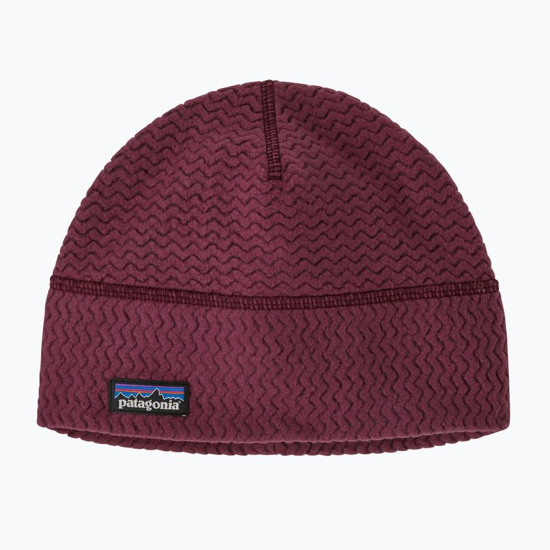 Winter hat Patagonia R1 Air Beanie berry fig