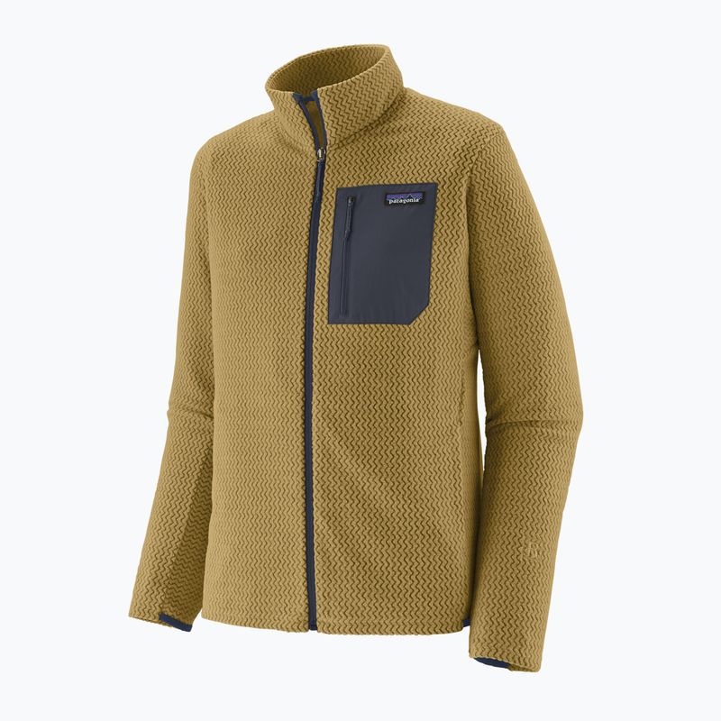 Men's fleece sweatshirt Patagonia R1 Air lynx tan 4