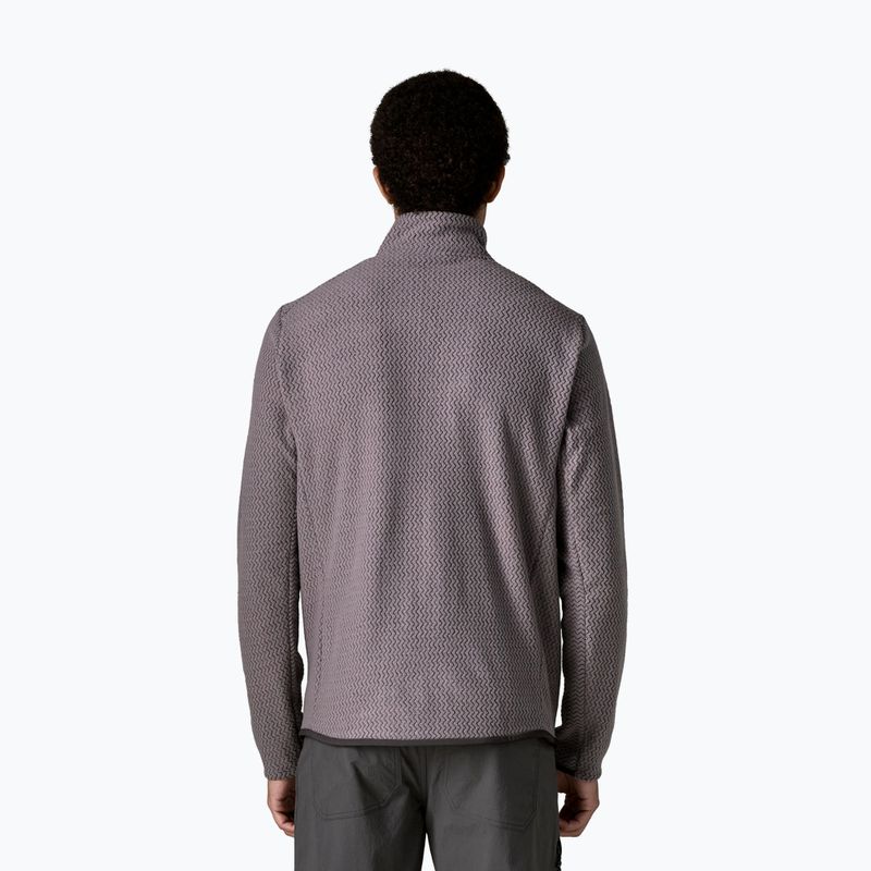Men's fleece sweatshirt Patagonia R1 Air may grey 2