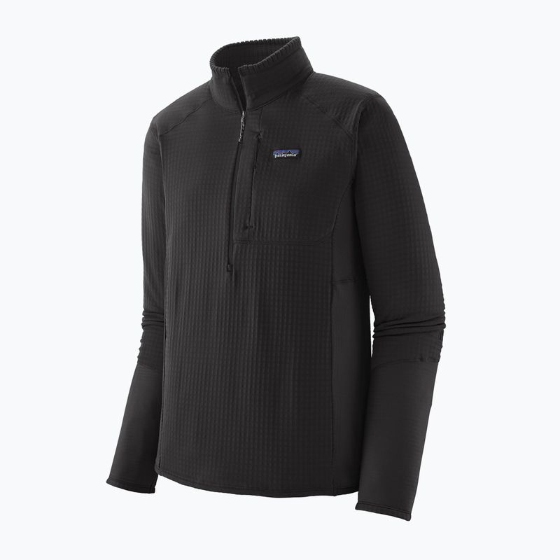 Men's trekking sweatshirt Patagonia R1 Pullover black w/black