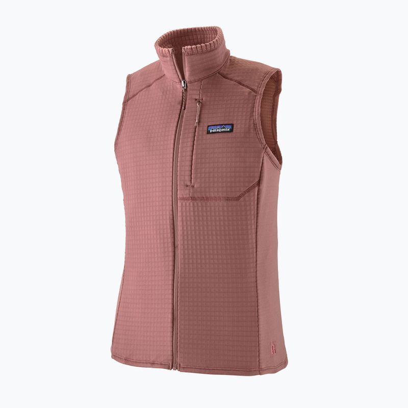 Women's gilet Patagonia R1 moonrise taupe 4