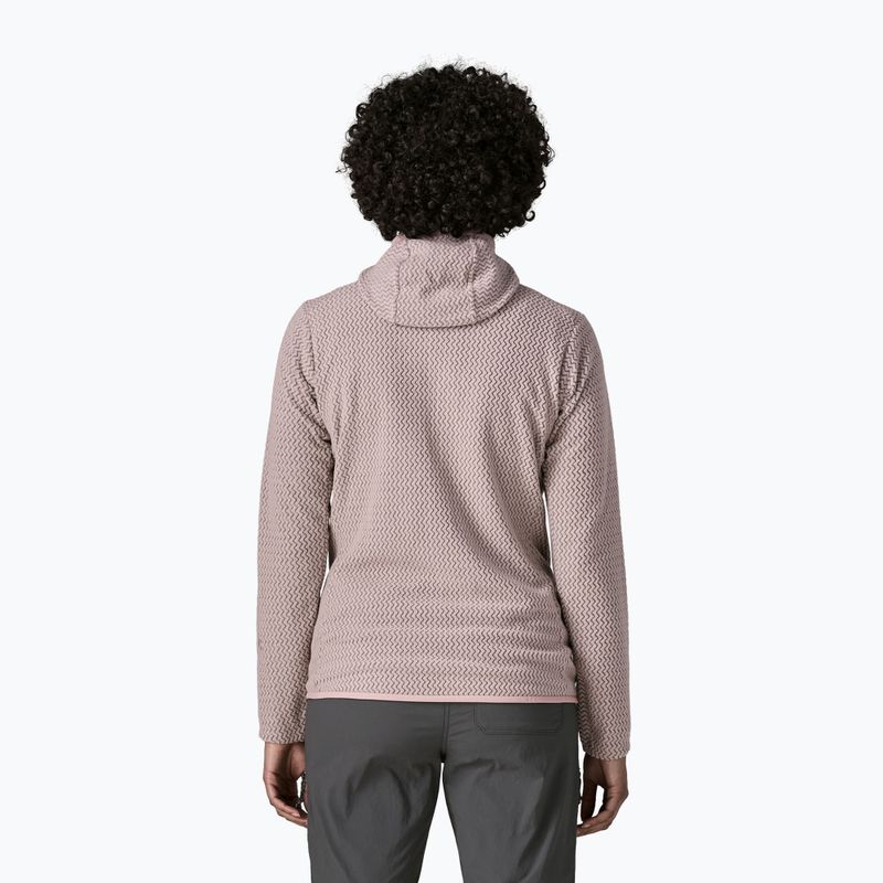 Women's fleece sweatshirt Patagonia R1 Air Full-Zip Hoody stingray mauve 2